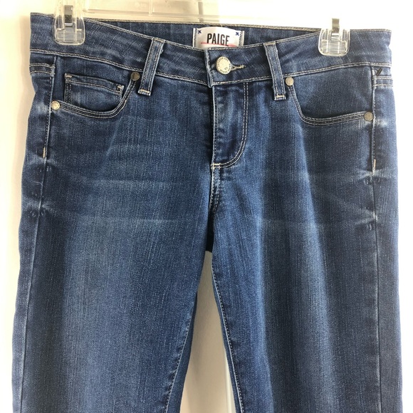 Paige Denim Blue Made in USA Size 25 - Picture 6 of 8